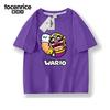 Nueva Camiseta de Manga Corta Periférica de Super Mary Mario Louis Brothers para Hombre y Mujer, Ropa Infantil para Estudiantes de Media Manga