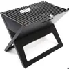 Churrasqueira Dobrável Portátil para Churrasco ao Ar Livre Fogareiro de Churrasco Doméstico ao Ar Livre Churrasqueira a Carvão para Acampamento Ferramentas de Churrasco para Camping