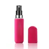 Frasco de Perfume Felpudo Aveludado de 5ml Mais Vendido com Fundo Reto, Totalmente Envasado, de Aparência Sofisticada, Spray Portátil de Alta Qualidade