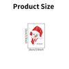 Shangyi SPZ-KG198 Pegatinas de pared de muñeco de nieve de dibujos animados navideños PVC autoadhesivo decoración de interruptores fabricantes al por mayor pegatinas de interruptor