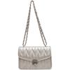 Bolso de Cadena Lingge para Mujer 2023 Nuevo Diseño Nicho de Alta Gama Bolso Bandolera Explosivo Pequeño Cuadrado