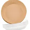 Fabricante de Papel para Air Fryer Pratos de Papel Moldados Papel à Prova de Óleo para Alimentos Revestimento de Papel Multifuncional Papel Óleo para Comida de Bebê Forminhas de Papel para Muffin