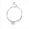 Pulsera de Plata Esterlina S925 Plata Rota Mariposa Campana Foro Concha Estilo Femenino Lujo Ligero Moda Nicho Simple y Exquisito