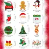 Adesivos Magnéticos Macios de Natal Transfronteiriços Desenho Animado Boneco de Neve Festivo Árvore de Natal Decoração de Metal Carro Adesivos Magnéticos à Prova d'Água para Geladeira