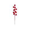Amazon Cadena de Frutas Rojas Simuladas Fruta Navideña Baya Roja Accesorios de Halloween Navidad Acción de Gracias Decoración Fruta de la Riqueza