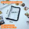 Fichário A5 com Zíper Planejador de PVC Álbum de Fotos Porta-Cartões Portátil Álbum de Cartões de Ídolo Foto Fabricante