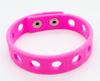 Pulseras de Silicona con Agujeros para Hombres y Mujeres con Correas de Muñeca de Silicona de Muñeco de Dibujos Animados Se Pueden Incrustar con Accesorios de Flor de Zapato 21 cm