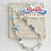 Estilo do mar de verão Blue Star cadeia de telefone móvel fresco ccd cordão diy enfeites câmera anti-perdida corda Série Azul