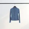 [En Stock] Chaqueta de Yoga Define con Capucha Ld para Mujer, Corte Delgado, Cárdigan Deportivo, Abrigo Protector Solar, Top