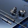 Audífonos HIFI de grado fiebre con cable transfronterizos intraurales buena calidad de sonido deportivos juego de pollo teléfono móvil computadora audífonos