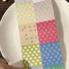 Rolo de Adesivos Coloridos de Bolinhas Estilo Coreano Extra-Longo para Diário, Colagem, DIY, Materiais Únicos de Alto Valor, Adesivos Decorativos Dopamina