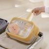 Bolsa de Armazenamento para Maquiagem e Artigos de Higiene Pessoal, Multifuncional, Grande Capacidade, Portátil, Viagem, Impermeável, Fitness, Natação, Banho, Bolsa de Armazenamento de Camada Dupla