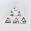 Hebilla de Ajuste de Tirante de Lencería de Aleación de 1.5 cm Metal de un Hombro Accesorios de Lencería Botón de Tirante Triangular