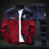 Suéter de primavera y otoño transfronterizo para hombre, traje deportivo juvenil, uniforme de béisbol ajustado, chaqueta de manga larga, estilo coreano para estudiantes