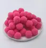 Ponto alta elasticidade pompom bolas de pelúcia coloridas bolas de pelo de poliéster pompons pequenos DIY brinquedos infantis sapatos chapéus acessórios