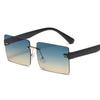 2021 nueva moda de alta gama gafas de sol de uñas de arroz para mujer tendencia clásica gafas de sol para hombre caja gafas de mar