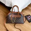 Bolso de Mano Ligero de Alta Calidad Transfronterizo para Mujer 2026 Nuevo Modelo Lujo Ligero Estampado Retro Bolso de Hombro Cruzado para Viajes Diarios
