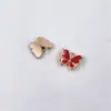 Moda Europeia e Americana Colar pulseira brincos acessórios de joalheria diy pingente de borboleta de liga para pendurar sozinho acessórios de vestuário