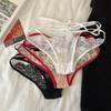 Tentação Francês Sexy Lace Oco Malha Arco Meados Da Cintura Estilo Japonês Tentação Meninas Puro Desejo Underwear Mulheres