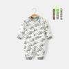 Roupas de Bebê Primavera e Outono Algodão Puro Macacão de Bebê de Outono Pijama de Bebê Recém-nascido Outono Roupas de Escalada para Bebê Início do Outono