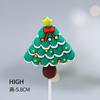 Decoração de bolo de Natal 2024 urso coelho cartão anel de grama folhas chuva seda véspera de Natal festa de feriado plug-in