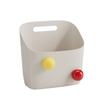 ZT1199 Cabina de Ducha Multifuncional Estante de Baño Cesta de Almacenamiento para Inodoro Montado en la Pared Sin Perforaciones