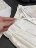 Shorts de Lino Grises Estilo Old Money para Mujer, Verano Delgados Sueltos de Pierna Ancha Casual