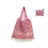 Bolsa de Compras Plegable, Nueva de Gran Capacidad, Bolsa Plegable Ecológica en Stock, Bolsa de Tote de Almacenamiento Plegable Portátil Impresa Creativa