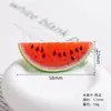Acessórios para Joias DIY Resina Brinquedos de Comida Fatias de Frutas Simulação Cola de Chantilly Ímãs de Geladeira Adesivos para Capa de Celular Acessórios
