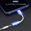 1 para adaptador de fone de ouvido typec dac millet 10 Huawei p50nova98 celular Letv s20 glory