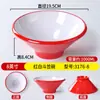 Louça de Melamina Tigela Cônica Tigela para Ramen Tigela Especial para Loja de Macarrão Tigela Grande para Hot Pot Picante Tigela para Macarrão Caracol Tigela Grande para Sopa Comercial Espessada