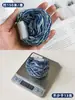 Hilo de Bordar Teñido con Plantas y Pasto, Pulsera de Cuerda Trenzada con Parche de Patchwork Multicolores Tie-Dye Hecha a Mano