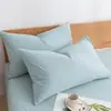 Um par de fronhas 100% algodão, modelo novo 2026, algodão puro, 48cmx74cm, capas para enchimento de travesseiro para uso doméstico 2