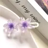 Horquilla de Flor Dulce Clip BB Estilo Occidental Infantil Tocado Lindo Flor de Cerezo Niña Pequeña Accesorios para el Cabello Flequillo Mechones Laterales Clip