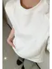 Camiseta Masculina de Algodão Pesado Estilo Americano, Corte Cleanfit, Manga Longa, para Primavera e Outono, Design Canelado, Moletom Oversized Pulôver