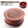 Plato de frutas placa de palo de rosa vietnamita almacenamiento placa de madera maciza plato para semillas de melón dulces plato de frutas de madera plato para taza de té envío gratis