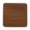 Entrada Creativa Lujo Nogal Cuadrado Taza de Té Bandeja de Té Retro Nuevo Estilo Chino Madera Maciza Mesa de Té Redonda Pequeña Bandeja de Té