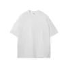 Nuevo Producto de Manga Corta 275g Tono Tierra Holgado Camiseta de Manga Corta Lisa para Hombre Niebla Algodón Puro Marca Trendy para Hombre Ropa para Hombre Tallas Grandes