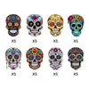 40 Pegatinas de Decoración para Fiesta Mexicana del Día de Muertos Pegatinas de Tatuaje de Calavera de Halloween del Día de Muertos