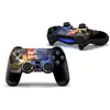 Sticker para Mando de Ps4 Ps4 Slim Pro, Sticker de Paquete Completo para Mando de Ps4, Carcasa para Mando Resistente a los Arañazos de Dibujos Animados
