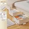Caja de almacenamiento debajo de la cama para organizar ropa y edredones, una herramienta mágica que ahorra espacio para uso fuera de temporada, altura ajustable y universal