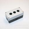 Caixa de botões de furo único HOW1-22mm furo para múltiplos fios caixa de parada de emergência caixa de interruptor de controle start-stop de plástico à prova d'água 12345