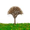 Árbol modelo de mesa de arena musgo decoración de micropaisaje fondo árbol falso simulación modelo de paisajismo álamo árbol de Navidad fábrica