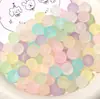 Cuentas redondas de acrílico con tacto de goma pintadas de 8-12 mm para pulseras, collares y accesorios de joyería hechos a mano para DIY