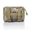 Bolsa Táctica para Exteriores 600D Bolsa de Herramientas EDC Camuflaje Molle Bolsa de Cintura Multifuncional Bolsa para Teléfono Móvil Accesorio Bolsa de Cintura para Viajeros