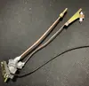 Máquina de Camote Asado Accesorios para Estufa de Maíz Manija de Cajón Máquina de Pera Asada Asa de Arrastre de Canasta Tornillo de Bola Roja Puente Rejilla de Estufa