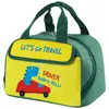 Bolsa de Almuerzo Térmica para Estudiantes de Primaria, Lonchera Portátil con Bolsa para Arroz, Contenedor de Almuerzo Infantil, Bolsa Bento
