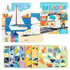 Collage Geométrico 3D Transfronterizo Juguetes Educativos para Niños Pegatinas DIY Entrenamiento de Concentración para Educación Temprana Iluminación