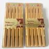 10 pares de pauzinhos de ferro e madeira pauzinhos de presente pauzinhos atacado pauzinhos de bambu gerenciar loja de cinco yuan Jianghu pauzinhos atacado