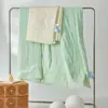 Colcha de Seda Natural de Alta Gama con Efecto Refrescante, Colcha de Verano de Seda de Nylon, Colcha de Aire Acondicionado de Nylon y Spandex Refrescante, Colcha Delgada